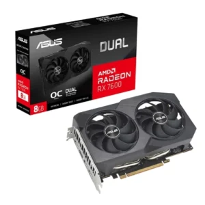 Asus Dual RX 7600 V2 OC Edition 8GB Graphics Card