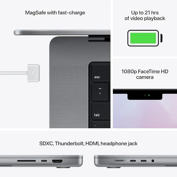 Apple Macbook Pro (A2485) M1 Laptop - Refurbished laptop - Image 3
