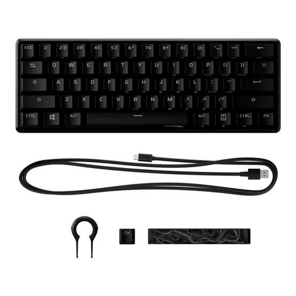 HyperX Alloy Origins 60 Mechanical Gaming Keyboard Aqua Tactile Switches