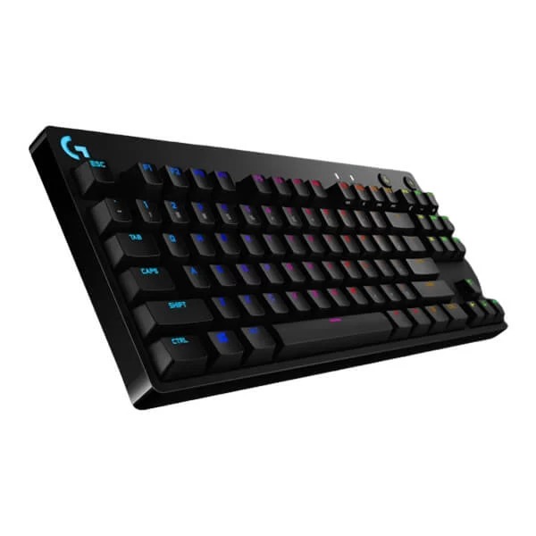 Logitech G Pro Gaming Keyboard GX Blue Clicky Switches (Black) - Image 3